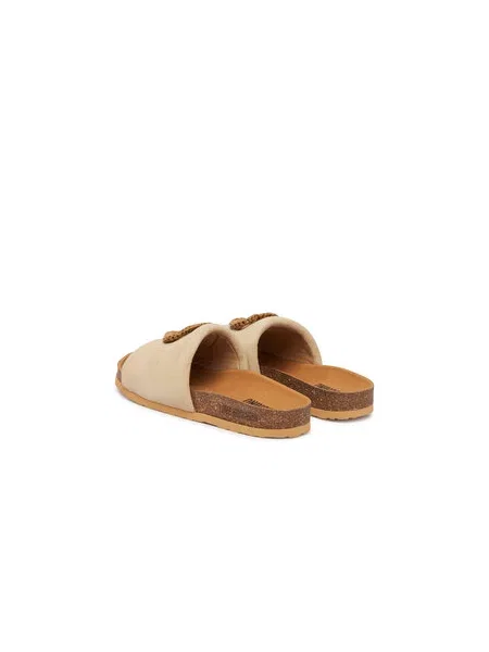 LOVE MOSCHINO Natikači bež