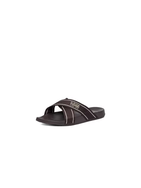Pantofle G-star Raw hnědé