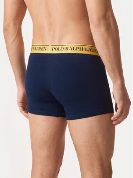 Polo Ralph Lauren Boxerky Classic námořnická modř / enciánová modrá / žlutá červená
