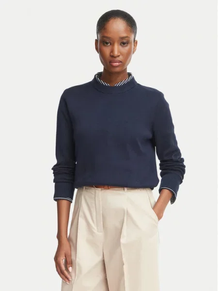 Tommy Hilfiger Sweter granatowy