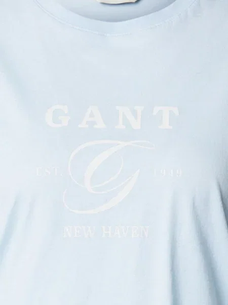 Футболка Gant блакитна