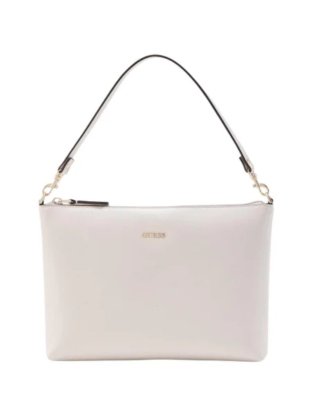 Geantă shopper Guess alb