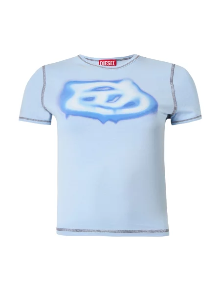 DIESEL Tricou / pastel / deschis albastru