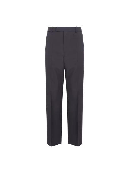Spodnie Jil Sander brązowe