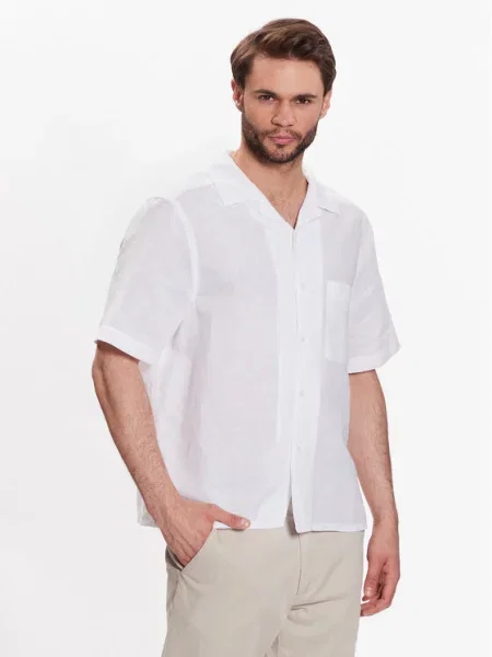 Πουκάμισο Calvin Klein λευκό