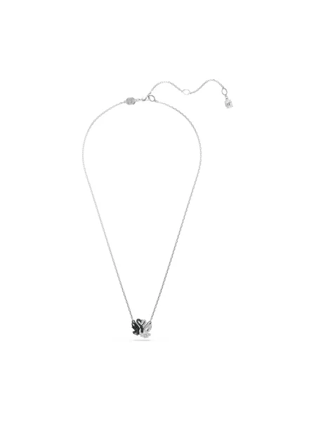 Naszyjnik Swarovski szary