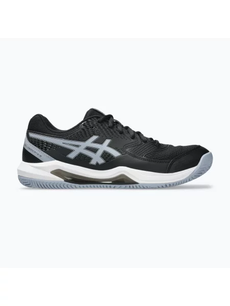 Мъжки тенис обувки ASICS Gel-Dedicate 8 Clay black/grey blue черно
