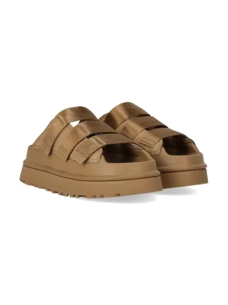 Klapki Ugg beżowe