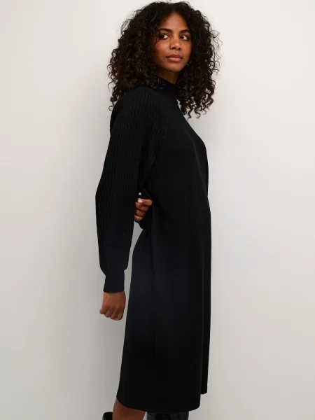 Kaffe Rochie Nanna' negru