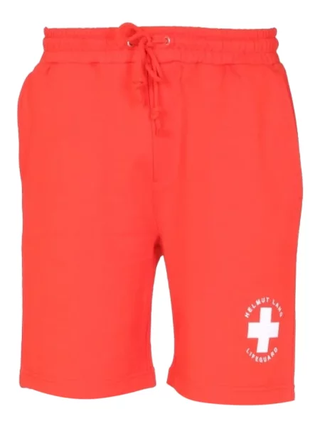 Pantaloni scurți Helmut Lang roșu