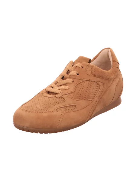 Sneakersy Gabor skórzane brązowe
