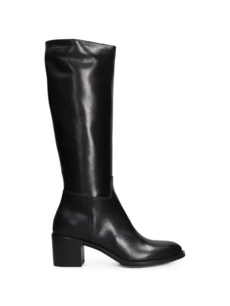 Cizme Julie Dee din piele negru