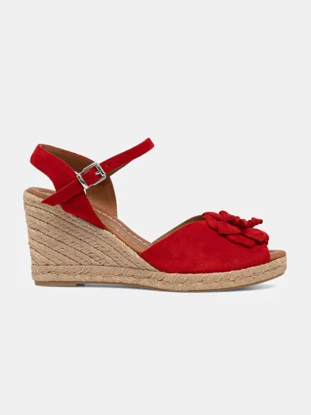 Billi Bi босоніжки на танкетці нубукові