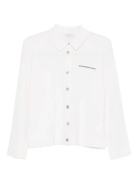 Cardigan Peserico alb