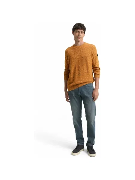 Sweter Tom Tailor pomarańczowy