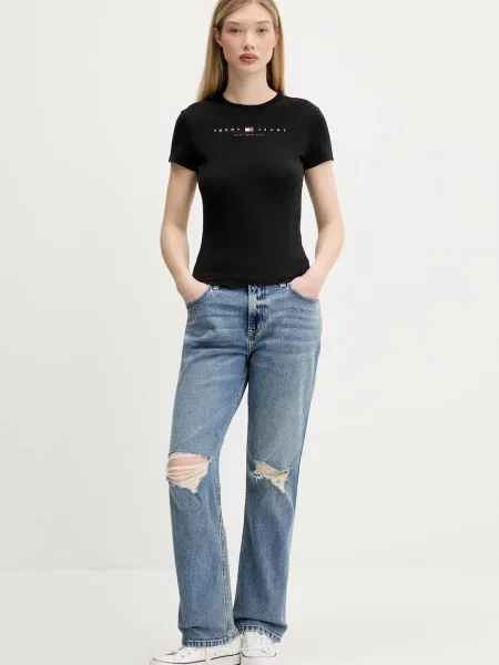 Tommy Jeans t-shirt czarny