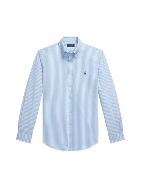 Koszula Polo Ralph Lauren w paski niebieska