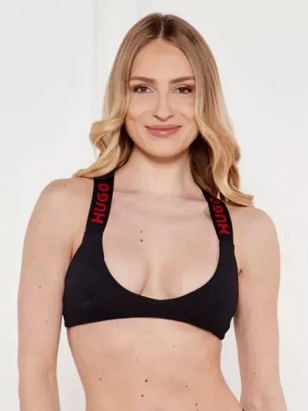 Hugo Bodywear Bikini felső DOTTI fekete