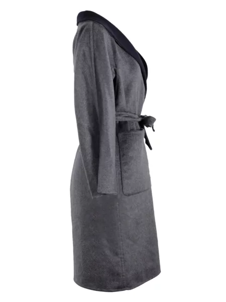 Кашмирено палто Max Mara черно