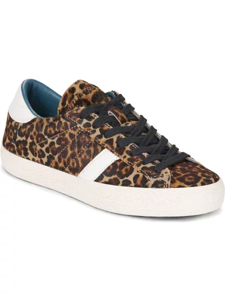 Tenisky D.a.t.e. s leopardím vzorom biela
