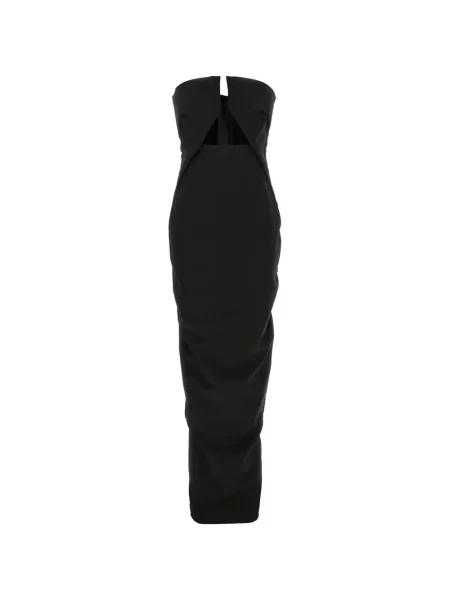 Rochie maxi Rick Owens negru