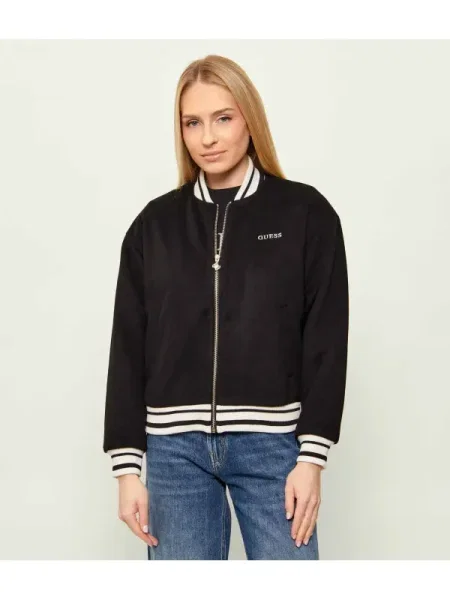 GUESS ACTIVE Geacă bomber ARTEMISIA | Relaxed fit negru