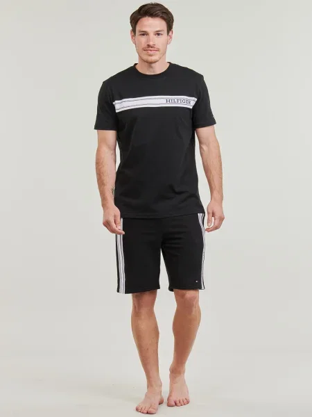 Krátke šortky Tommy Hilfiger čierna