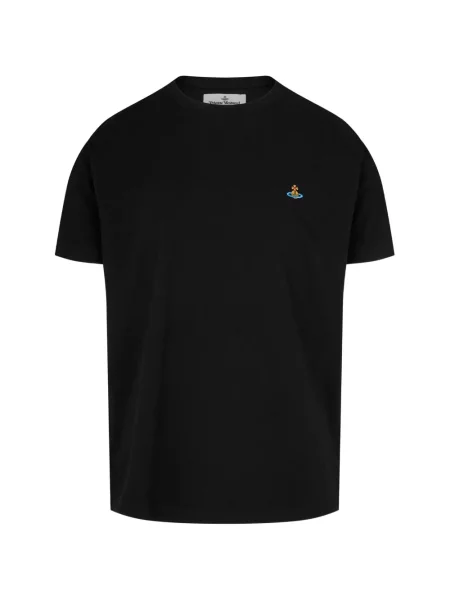 Tricou Vivienne Westwood cu broderie negru