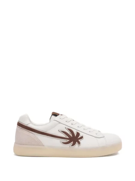 Pantofi tenis Palm Angels din piele tenis alb