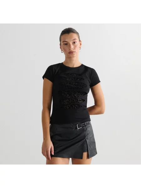Футболка Cropp черная