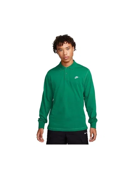 Tricou polo Nike tricotate verde