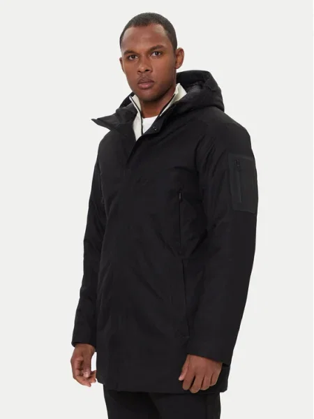 BOSS GREEN Párka OW_Hexatech fekete