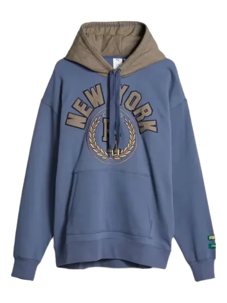 Hanorac cu glugă Puma albastru