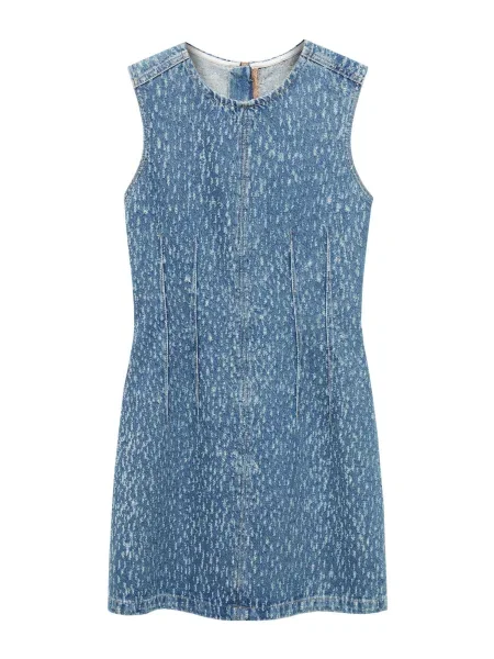 MANGO Obleka Beau moder denim