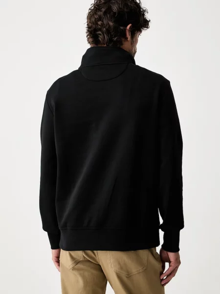 Gant bluza z bawełną czarna