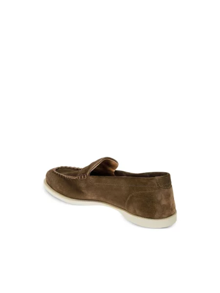 Półbuty John Lobb zamszowe zielone