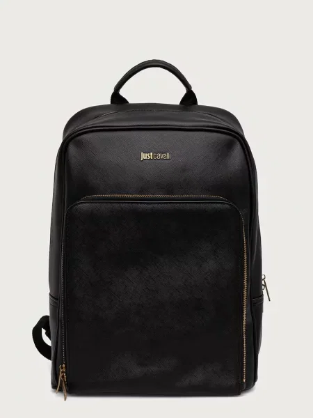 Just Cavalli rucsac pentru bărbați negru
