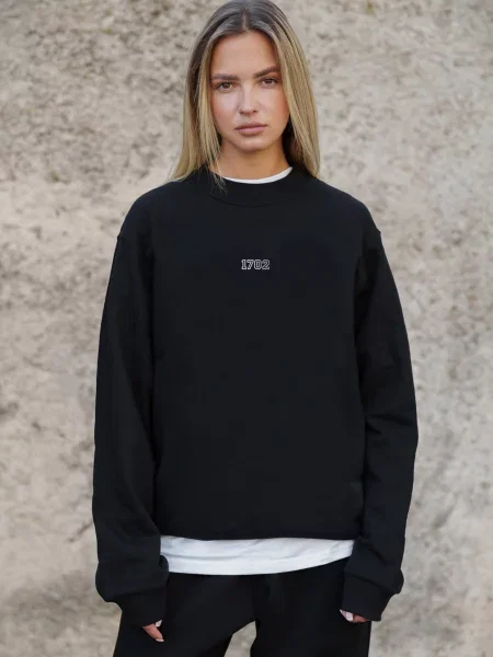 Світшот Without чорний