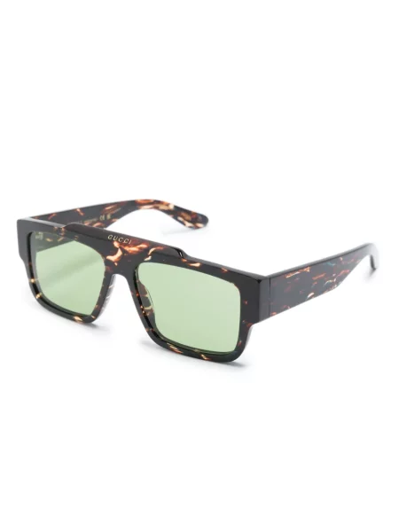 Sluneční brýle Gucci Eyewear hnědé
