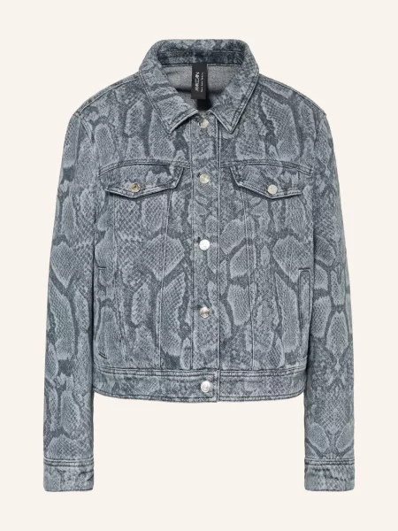 Marc Cain Džínová Bunda blue denim modrá