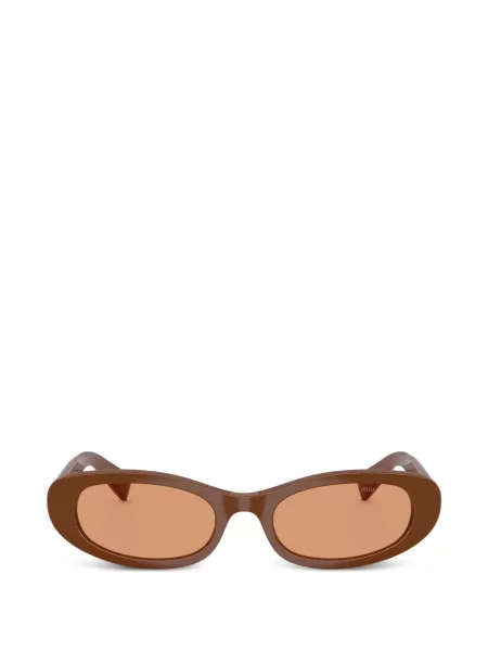Γυαλιά ηλίου Miu Miu Eyewear καφέ