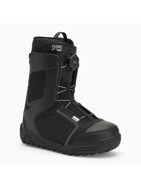 Ghete de snowboard pentru copii HEAD FH Lyt Boa JR black negru
