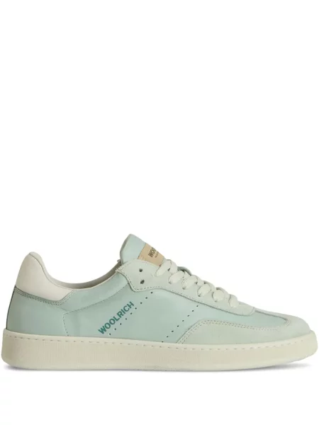 Sneakerși Woolrich cu imagine verde