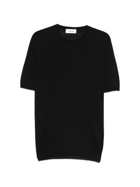 Tricou Lardini scurt negru