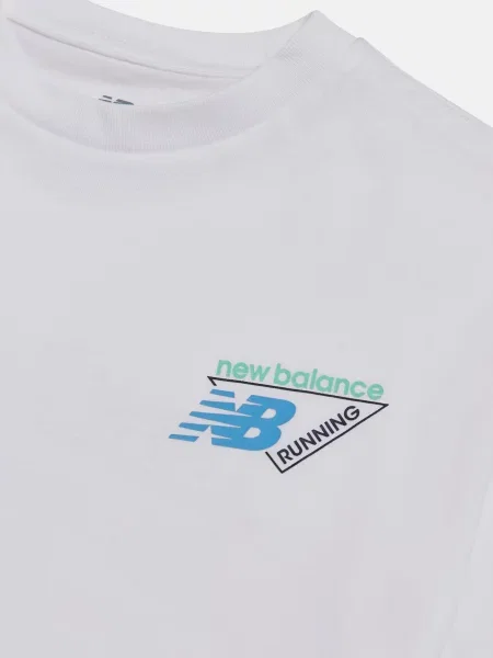 Детская футболка New Balance белая