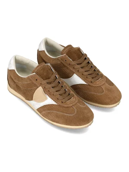 Sneakersy Philippe Model do biegania brązowe