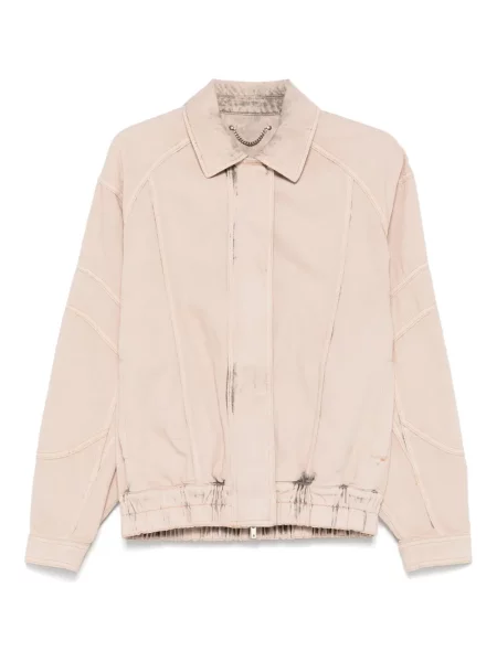 Geacă de blugi Golden Goose auriu