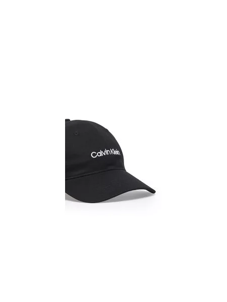 Kapa s šiltom Calvin Klein Titlecase Embroidery črna