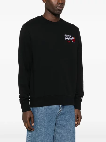 Hanorac crewneck Mc2 Saint Barth negru