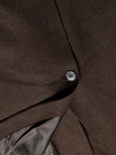 Шерстяной жилет Reserved коричневый